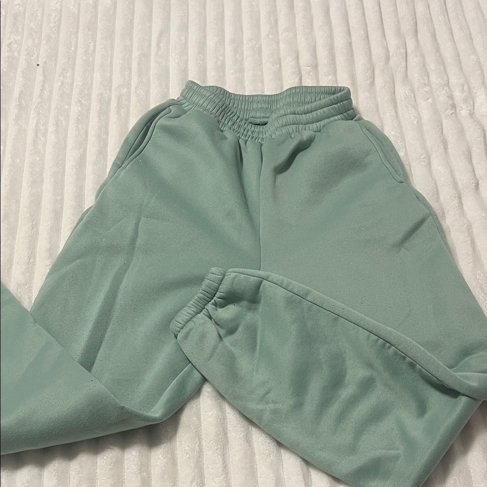 SHEIN Light Green Joggers